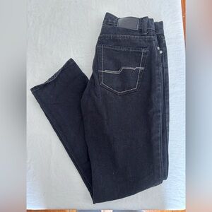 Men’s Vintage Moro Skinny Black Denim Jeans Style NR 0709 Size 30